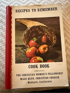 Feeding The Flock Cookbook Atwater Methodist Women & Friends  Methodist Church